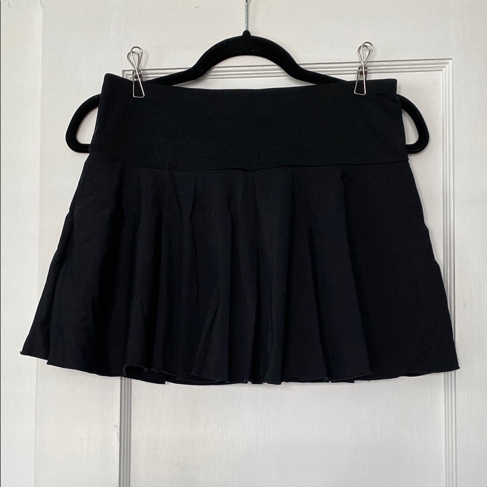 Halara Black Skort